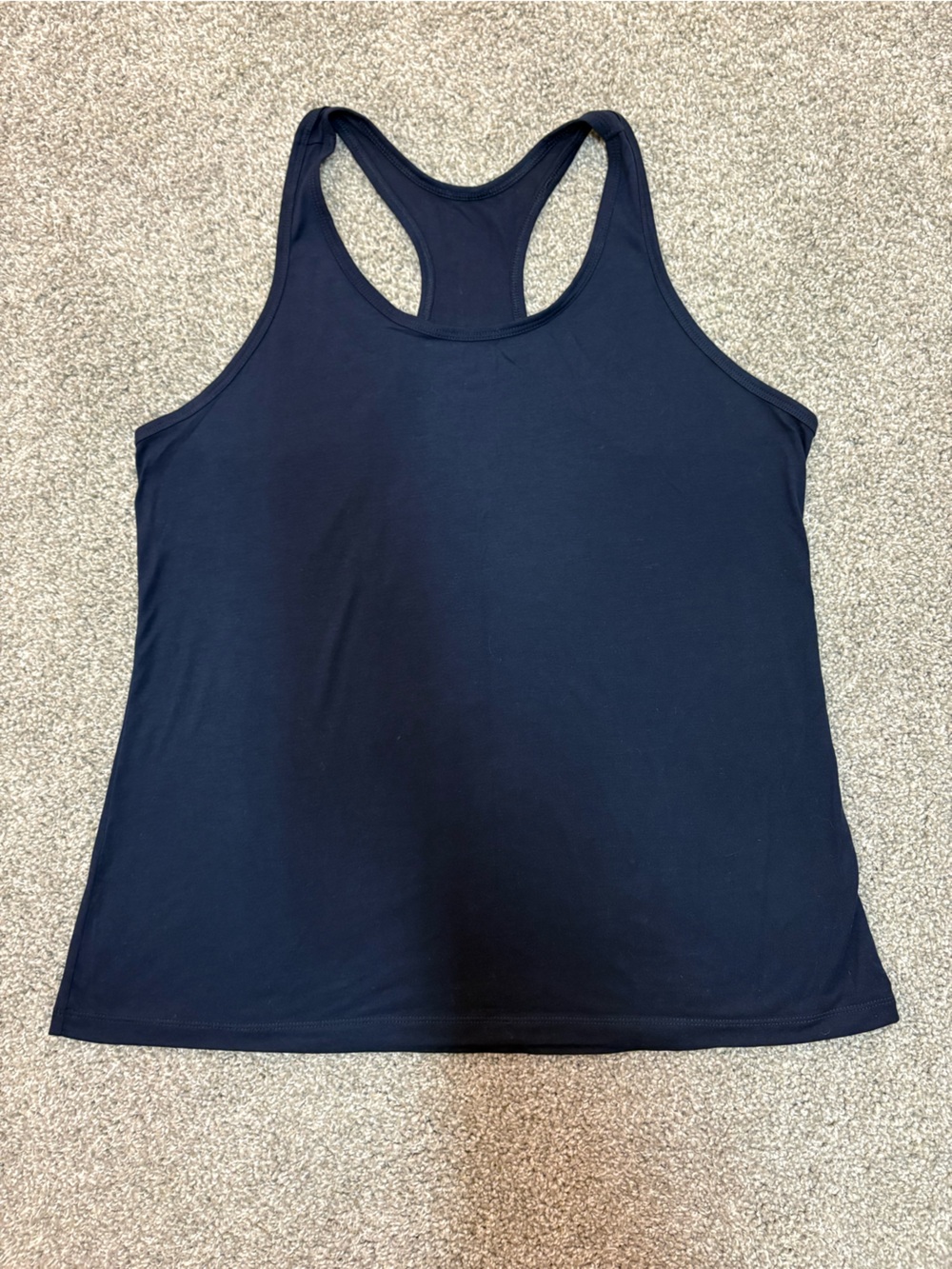 Old Navy Navy Racerback Tank Top